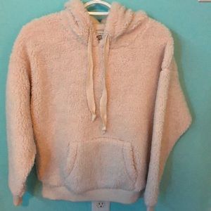 Sherpa hoodie
